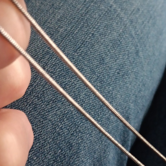 Brighton Cross necklace, 2 sided, reversible, Rhinestone, 16" with extender. - Picture 7 of 7